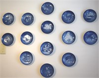 (14) Bing & Grondahl Porcelain Mother's Day Plates