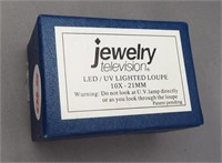 New in box 21 mm 10x LED Lighted loupe (needs new