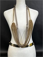 Gold Hue Silver Hue Chain Belts