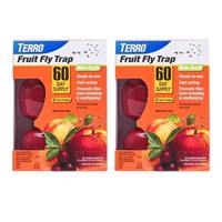 Fruit Fly Trap with Bait  2 Pack