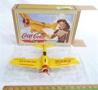 Ertl Coca-Cola 1932 Northrop Gamma Plane Die Cast