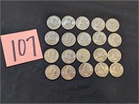 20- 1972 Half Dollars