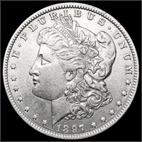 1897-O Morgan Silver Dollar CLOSELY UNCIRCULATED