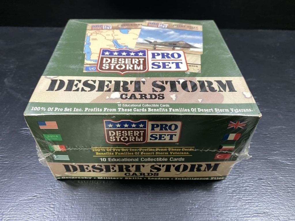 1991 Pro Set Desert Storm Factory Sealed