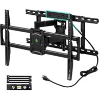 GREENSTELL TV MOUNT WITH POWER OUTLET, FULL