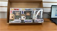 3 random funko pops