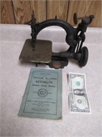 Antique Wilcox & Gibbs Treadle Sewing Machine w/