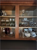 contents of cabinet