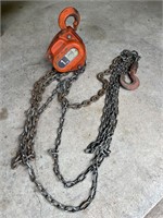 Workshop Hook & Chain Pulley