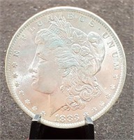 1883-O Morgan Silver Dollar, BU