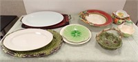 PLATTERS, BOWLS, TRAYS