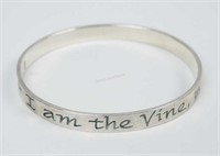 James Avery Sterling Silver Bangle Bracelet