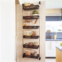 HomeBuddy 6-Basket Door Organizer