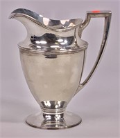 Tiffany & Co. sterling pitcher, 925/1000, 9.5" T,