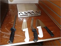 Knife Rack with Knives