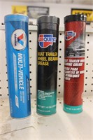 Lot of 3 Assorted Tubes of Grease