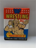 1987 Topps Wrestle Mania III Pack