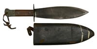WWII OSS CASE Smatchet Knife & Scabbard
