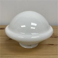 Acorn UFO milk glass lamp shade. Can be used