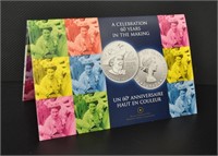 1952-2012 Queen 60 Yrs. 99.99% silver coin