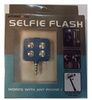 (2) Selfie Flash Works with Any Phone Blue and