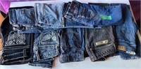 9x Name brand, Size 0 Jeans $300 consigned value