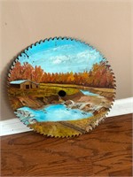 Saw blade art