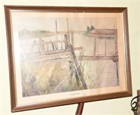 “Eastern Shore” framed print by Charles Colombo