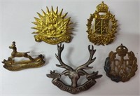 WW2 Military Cap Badges