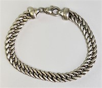 Heavy Sterling Men's Sterling Bracelet 25 Grams 8"