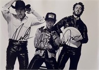 Autograph COA Jonas Brothers Photo