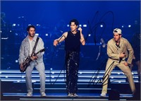 Autograph COA Jonas Brothers Photo