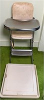 VINTAGE HIGH CHAIR & CHANGING TABLE