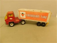 Canadian Tire metal tractor trailer 22 in long