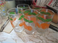 Orange Juice Glasses