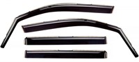 4 PC CHEVY SILVERADO WINDOW DEFLECTORS CREW CAB