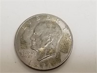 1971 Eisenhower Eagle Dollar Coin