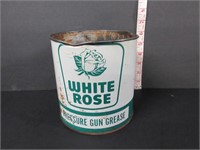 WHITE ROSE 5 POUND PRESSURE GUN CREASE CAN