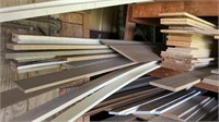 Assortment of lumber