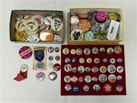 Political and Hunting Club Buttons
