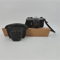 Vintage Asahi Pentax Spotmatic Camera & Case
