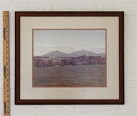 VINTAGE FRAMED PHOTO - PEAKS OF OTTER