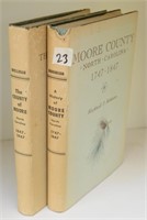 1956, 1962 EDITION - HISTORY OF MOORE COUNTY