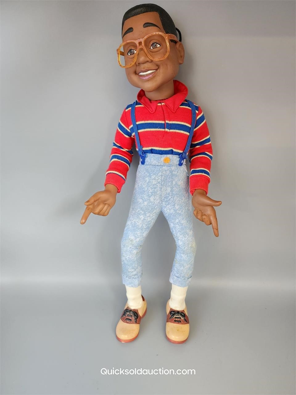 1991 Family Matters 17" Talking Steve Urkel Doll