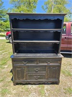 Black Dresser with selfing