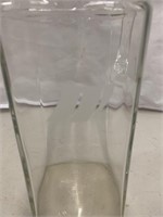 Glass water pitcher