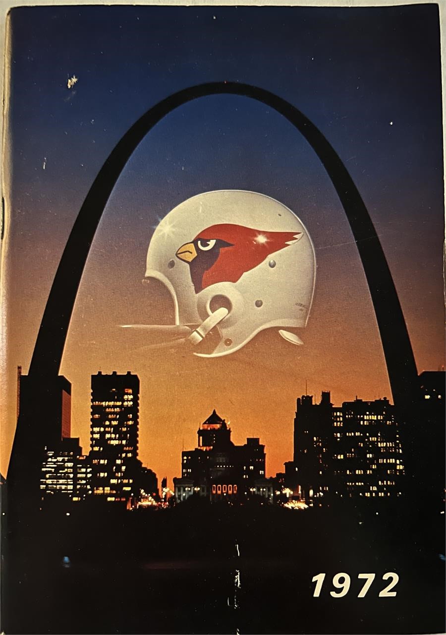 1972 St. Louis Cardinals team program