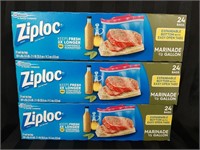 Ziploc 1/2 Gallon Bags - 3 Sealed boxes