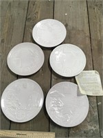 Frankoma Bi Centennial Plates Complete Series