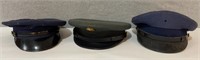 US postal and military officer hats